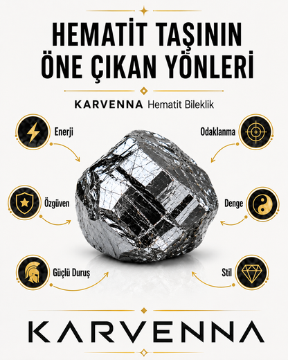 Hematit Güç Bilekliği