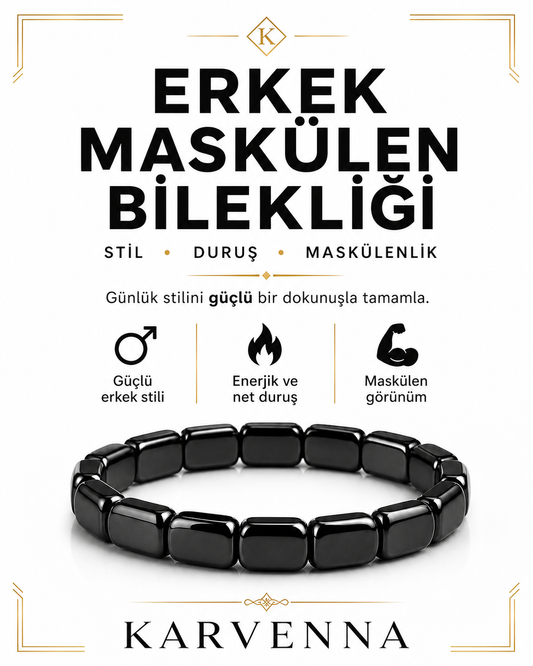Hematit Güç Bilekliği